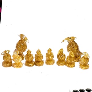 Gold flake artisan 10pc set. Info in desc. 