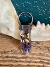 Crystal Purple Statice Pendant