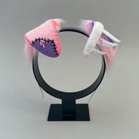 Image 4 of Pink/Lilac Skeleton Husky Tail Set