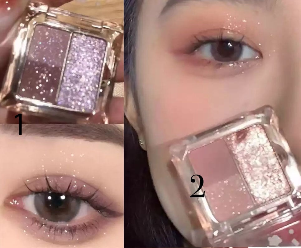 Image of  Cute Mini Glitter Eyeshadow Pack