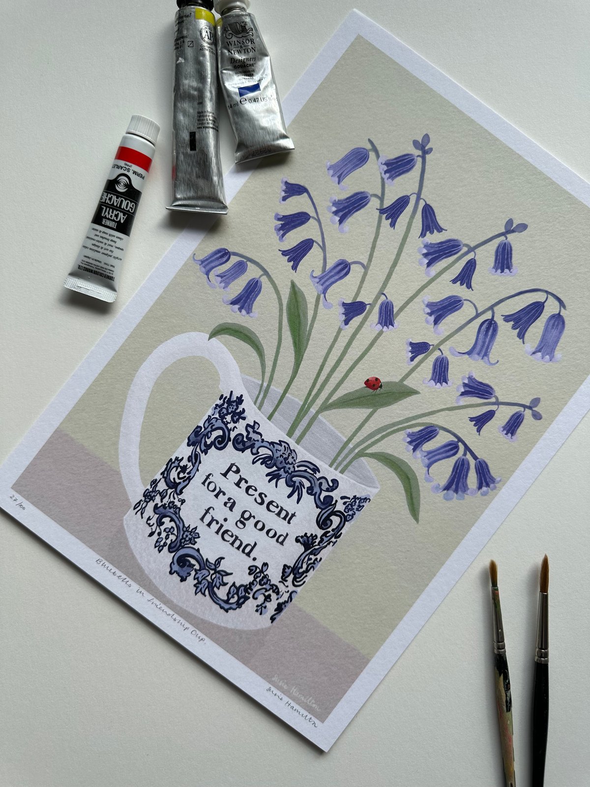 Bluebells in Friendship Cup 
