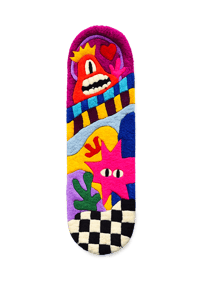 Image 1 of Skate tufté