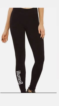 Image 2 of Black leggings illumn8