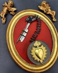 Image 1 of Razor blade tattoo machine and cherubs