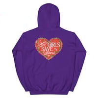 Image 10 of HOT GIRLS HAVE HEART HOODIE - CHEETAH