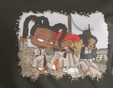 Image of Set it off 90’s cartoon shirt