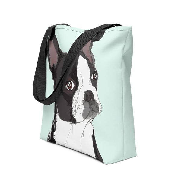 Image of BOSTON TERRIER TOTE