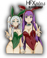 Bunny Babes Duo: Frieren & Fern (Christmas Edition)