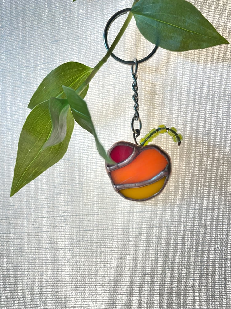 Image of Rainier cherry keychain