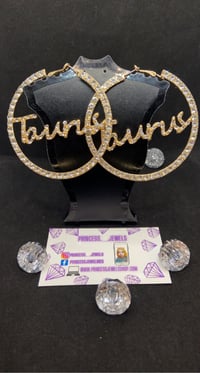 Image 3 of Zodiac Hoop Earring’s 