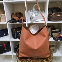 Image 2 of New & Trending 🔥 Cognac Hobo w/Large Side 🔓