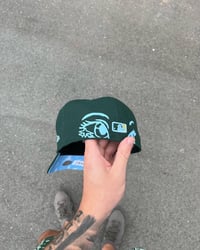 Image 2 of CLOUDY SKY BRIM TWO TONE OAKLAND ATHLETICS CUSTOM FITTED