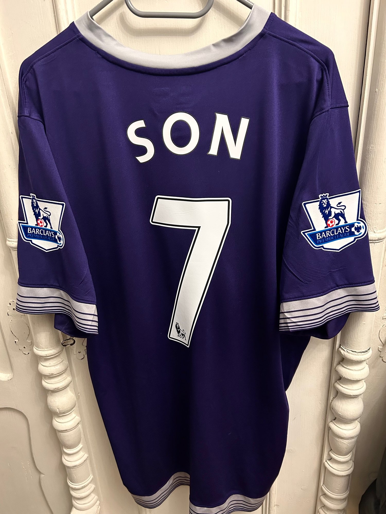 Image of Tottenham Hotspur “SON 7” 2015/16 Third Shirt + PL patches (XL)