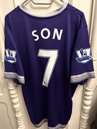 Image 7 of Tottenham Hotspur “SON 7” 2015/16 Third Shirt + PL patches (XL)