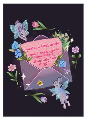 Image of LOVE LETTER PRINT