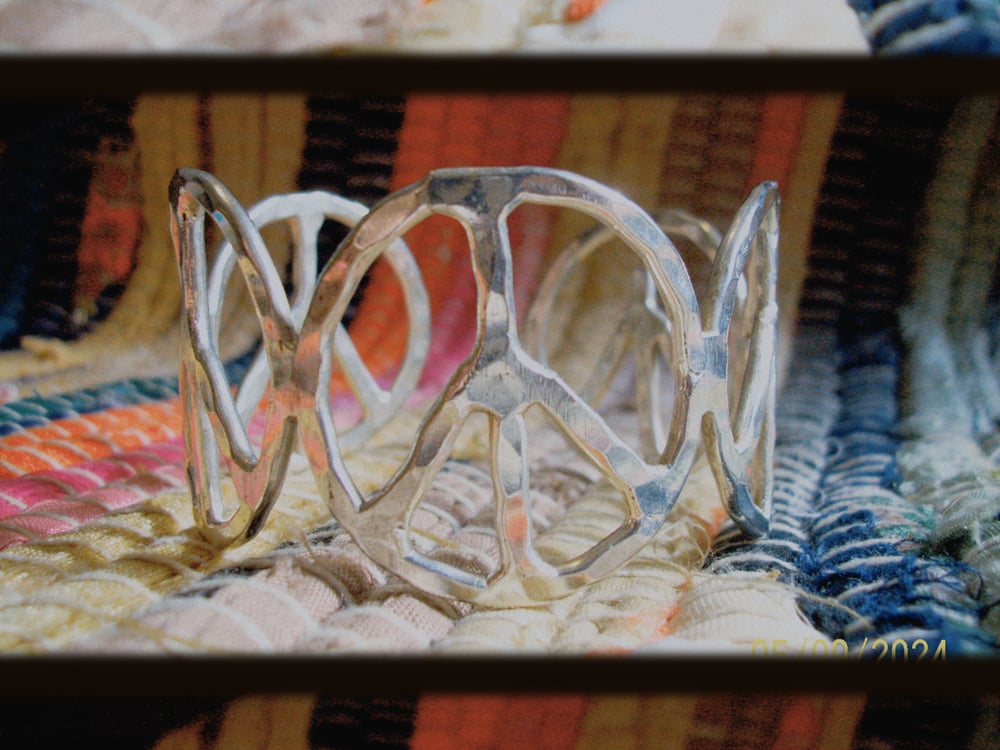 Image of Peace Sign Bracelet 