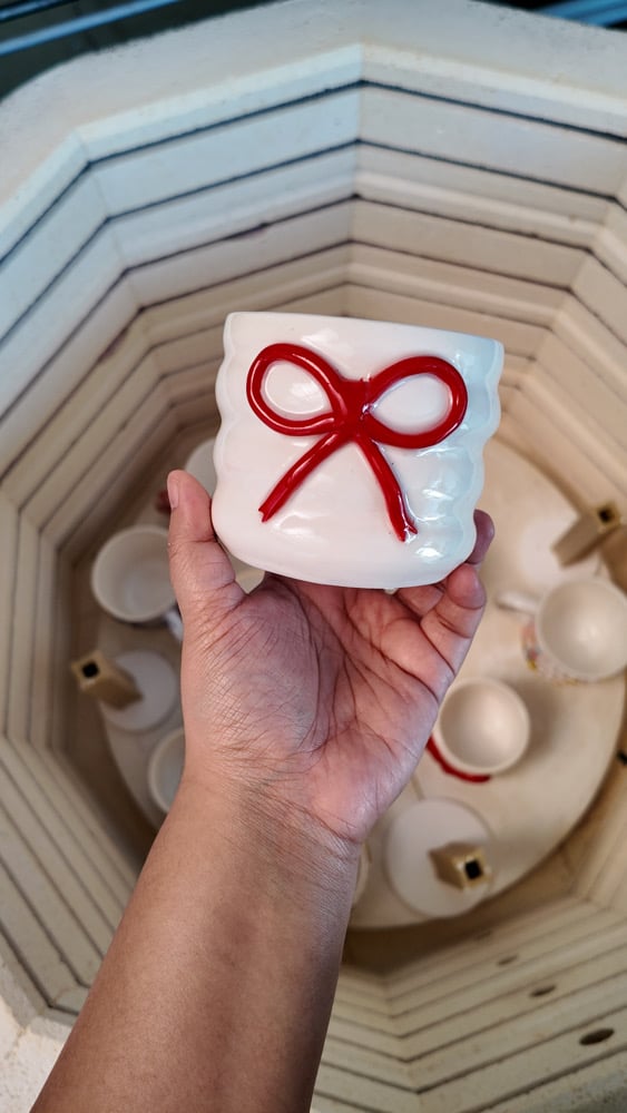 Image of Red Coquette Mug