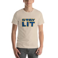 Image 1 of STAY LIT KNICKS Short-Sleeve Unisex T-Shirt