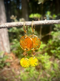 Image 3 of Sunset Bloom Earrings