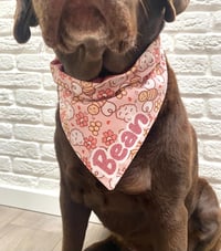 Image 7 of Valentines Personalised Dog Bandanas - Mutts About You/Bees/I Woof You