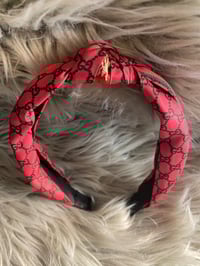 Image 1 of Red Designer Inspired Headband