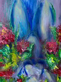 “Self Love” oil painting on wood 