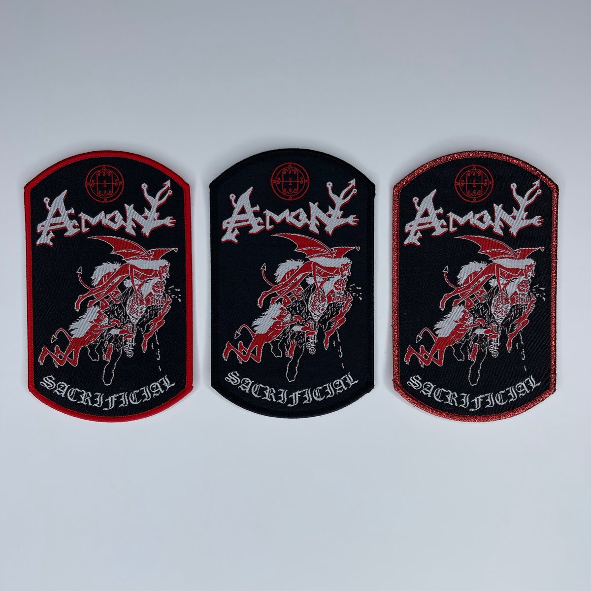 WarCry Daimon embroidered cloth patch