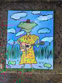 Image 2 of Frog Playing Music 