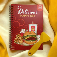Image 1 of Cat Burger Sticker Book