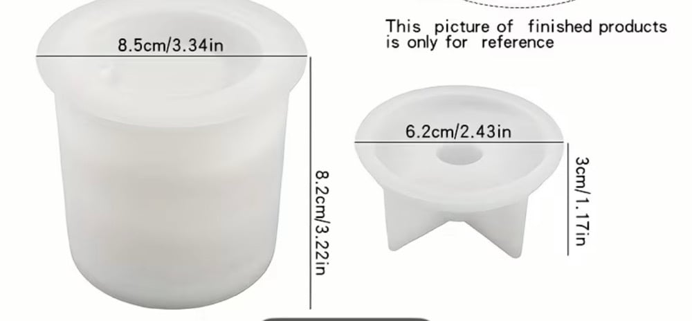 Image of Three tiered bubble jar