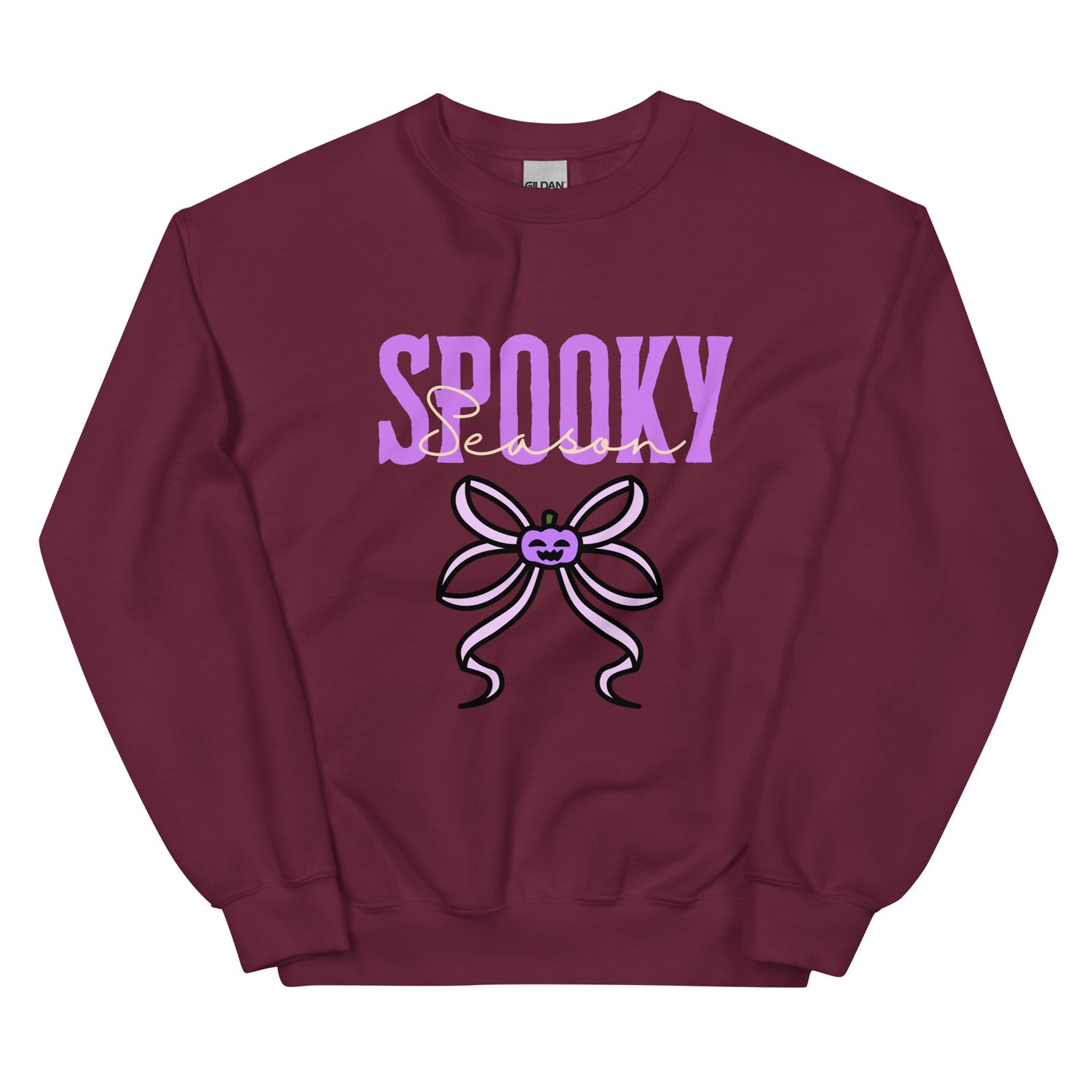Image of Spooky purple ribbon Unisex Sweatshirt