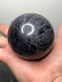 Image 2 of Charoite & Aegirine 7cm Sphere I Siberia Russia #2760