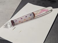 Fuming x Implosion with Sandblasting : Polkadot Pink 