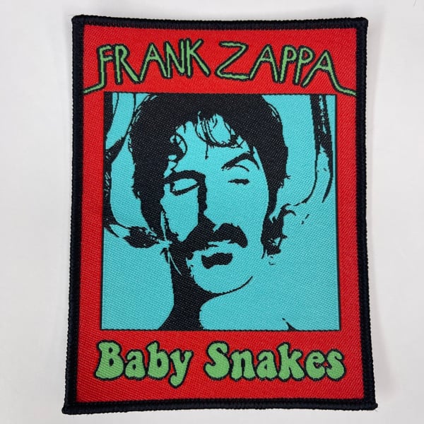 Image of Frank Zappa Woven Patch