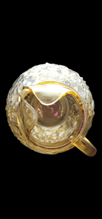 Image 5 of Vintage Anchor Hocking Lido Honey Gold Pitcher & Beverage 6 PC Set