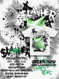 Image 1 of Green Slayher Life Tee (White)
