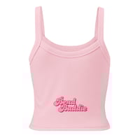 Image 8 of Logo Fedora Women’s micro-rib tank top