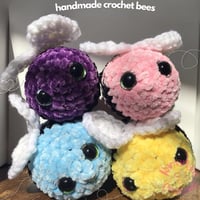 Image 1 of 🐝 Crochet Bees! 💕