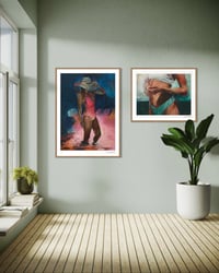 Image 3 of Artprint / Giclée / Kunsttryk / "Et øjeblik X"