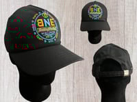 Image 2 of BNE WorldWide Hat 🌍 (orange and blue)