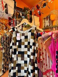 Image 2 of 90’s Check Midi Dress 12