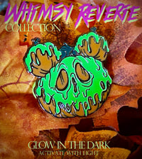 Image 1 of Limited Edition GLOW IN THE DARK Lapel Pin- Poison Pumpkins 
