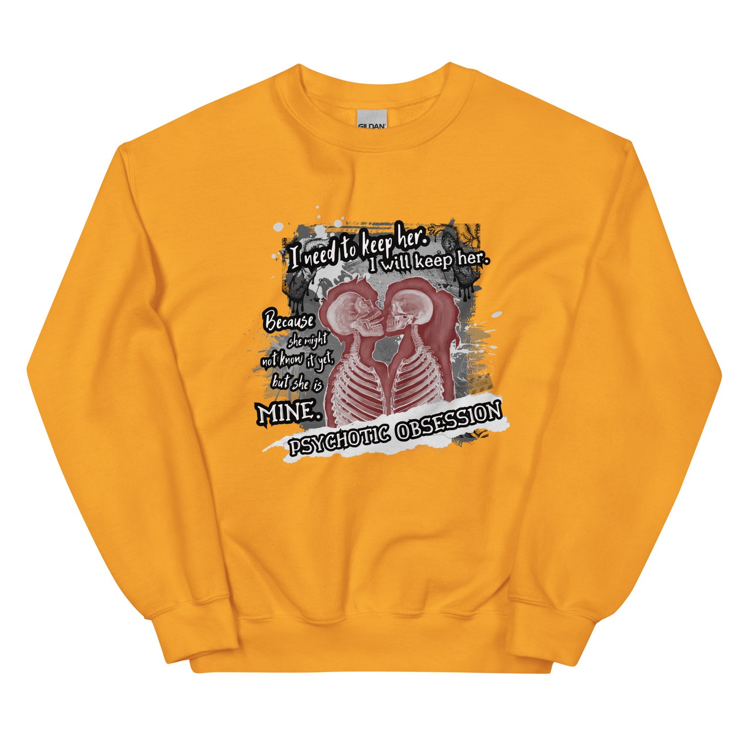 Image of Officially licensed Leigh Rivers Psychotic obsession Tobias & Aria Unisex Sweatshirt