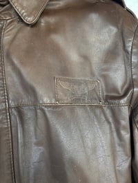 Image 3 of 80s Leather Vetter Barnstormer Aviation Bomber