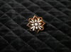 Happy flower (black)