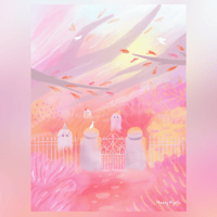 Affiche A5 Fantômes