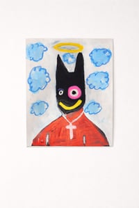 Image 1 of Heavenly Smile Embellished Print 