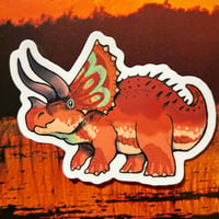 Image 1 of Triceratops Sticker