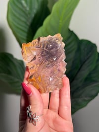 Image 1 of SUGARY COATED IRON STAINED FLUORITE -CHINA-