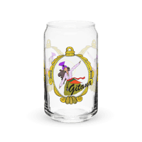 Image 1 of Gitana dancer Can-shaped glass